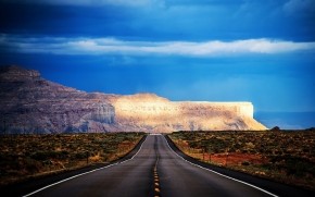 Arizona Road HDR wallpaper