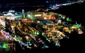 Santorini Night View