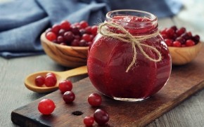 Cranberries Jam Jar