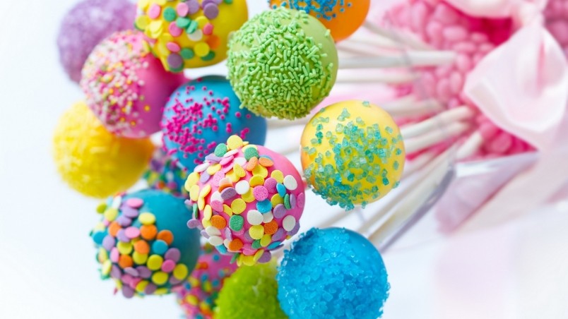 Colored Candies  wallpaper