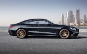 Mercedes Benz S63 AMG Brabus Side View wallpaper
