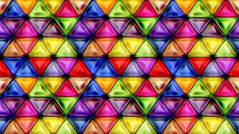 Multicolored Glass Hd Wallpaper Wallpaperfx