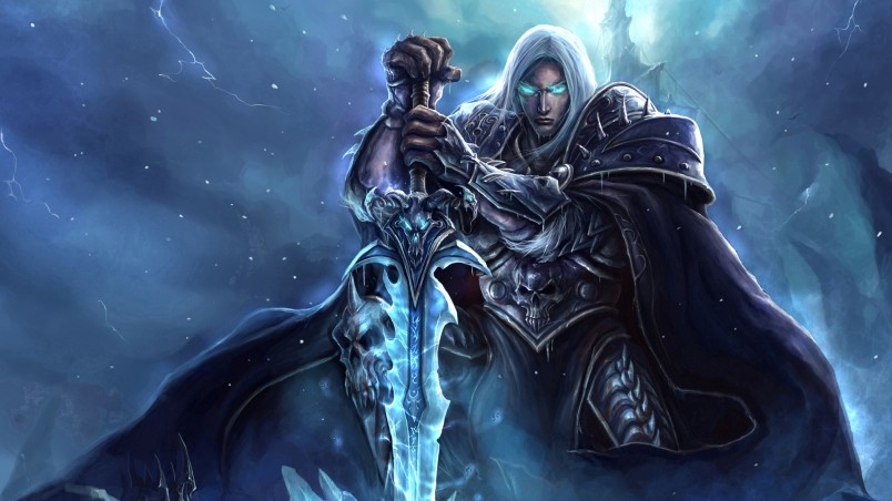 World of Warcraft Lich King Art wallpaper