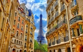 Paris Street Corner View
