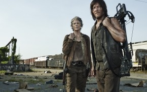 The Walking Dead Carol and Daryl wallpaper