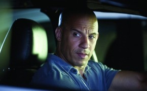 Vin Diesel in Car