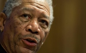 Morgan Freeman Close Up