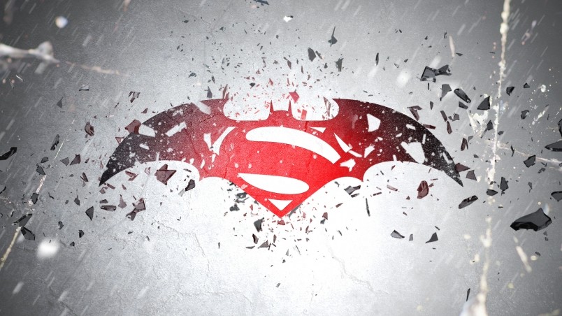 Batman vs Superman Awesome Logo wallpaper