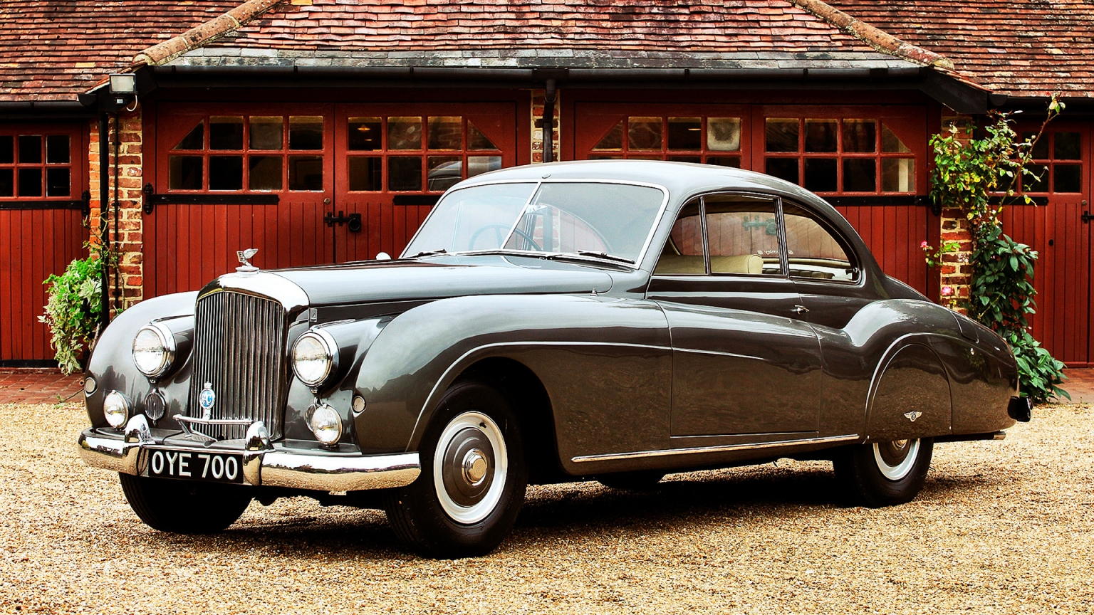 1955 Bentley R-Type Coupe for 1536 x 864 HDTV resolution