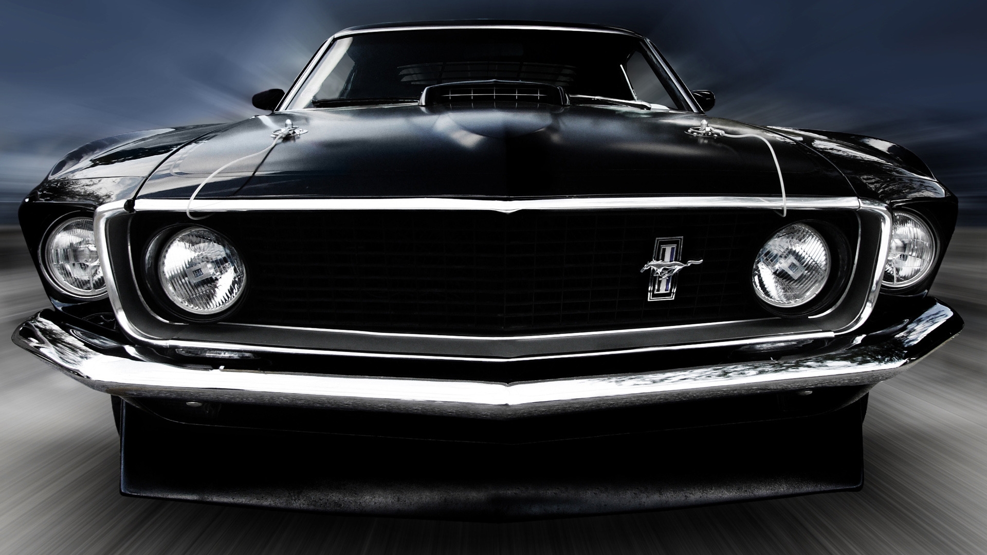 1969 Ford Mustang for 1920 x 1080 HDTV 1080p resolution