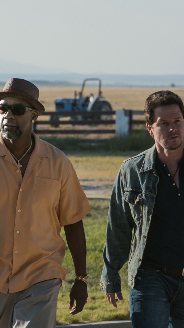 2 Guns Movie Characters for 640 x 1136 iPhone 5 resolution