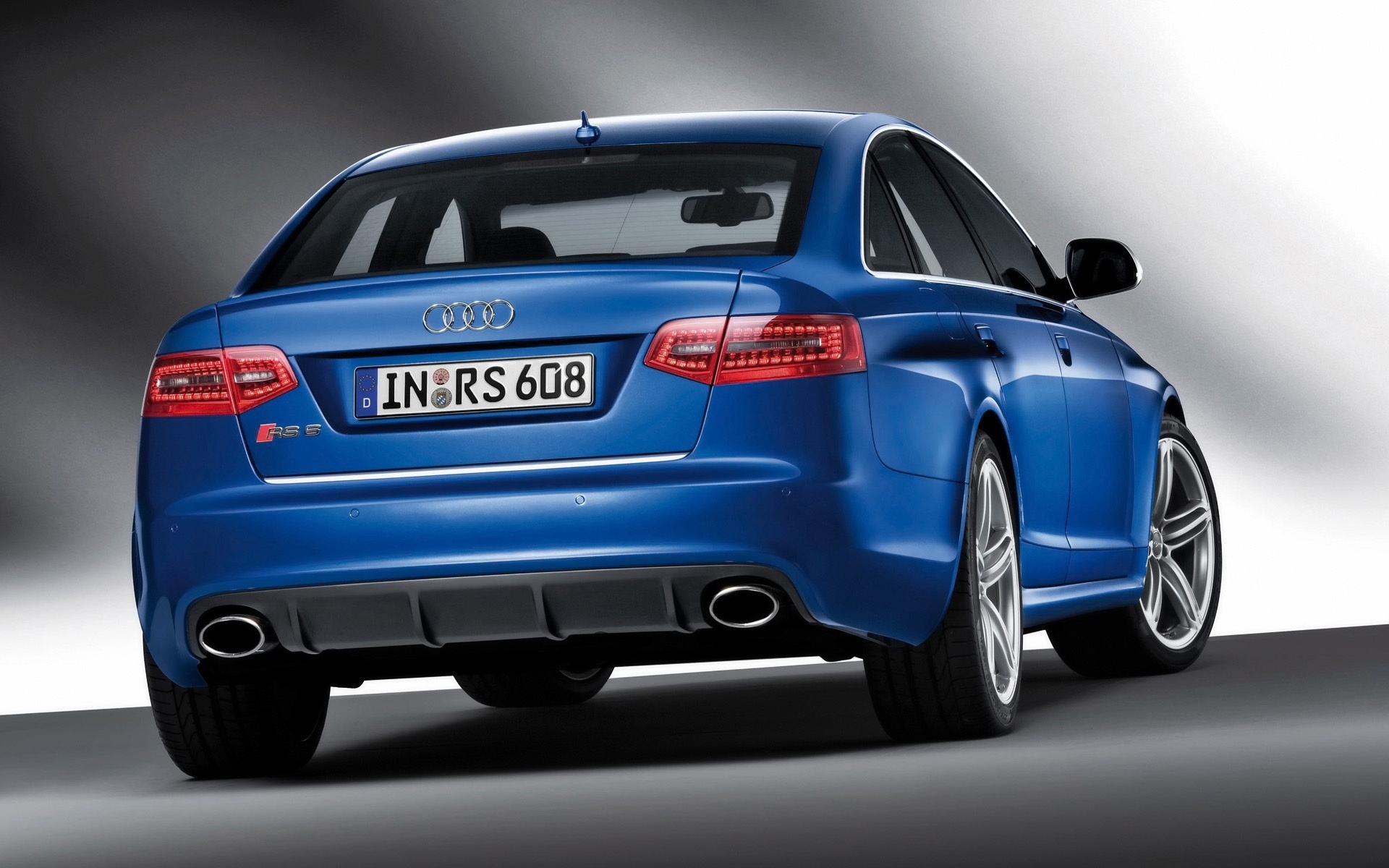 2009 Audi RS 6 - Rear Angle Tilt for 1920 x 1200 widescreen resolution