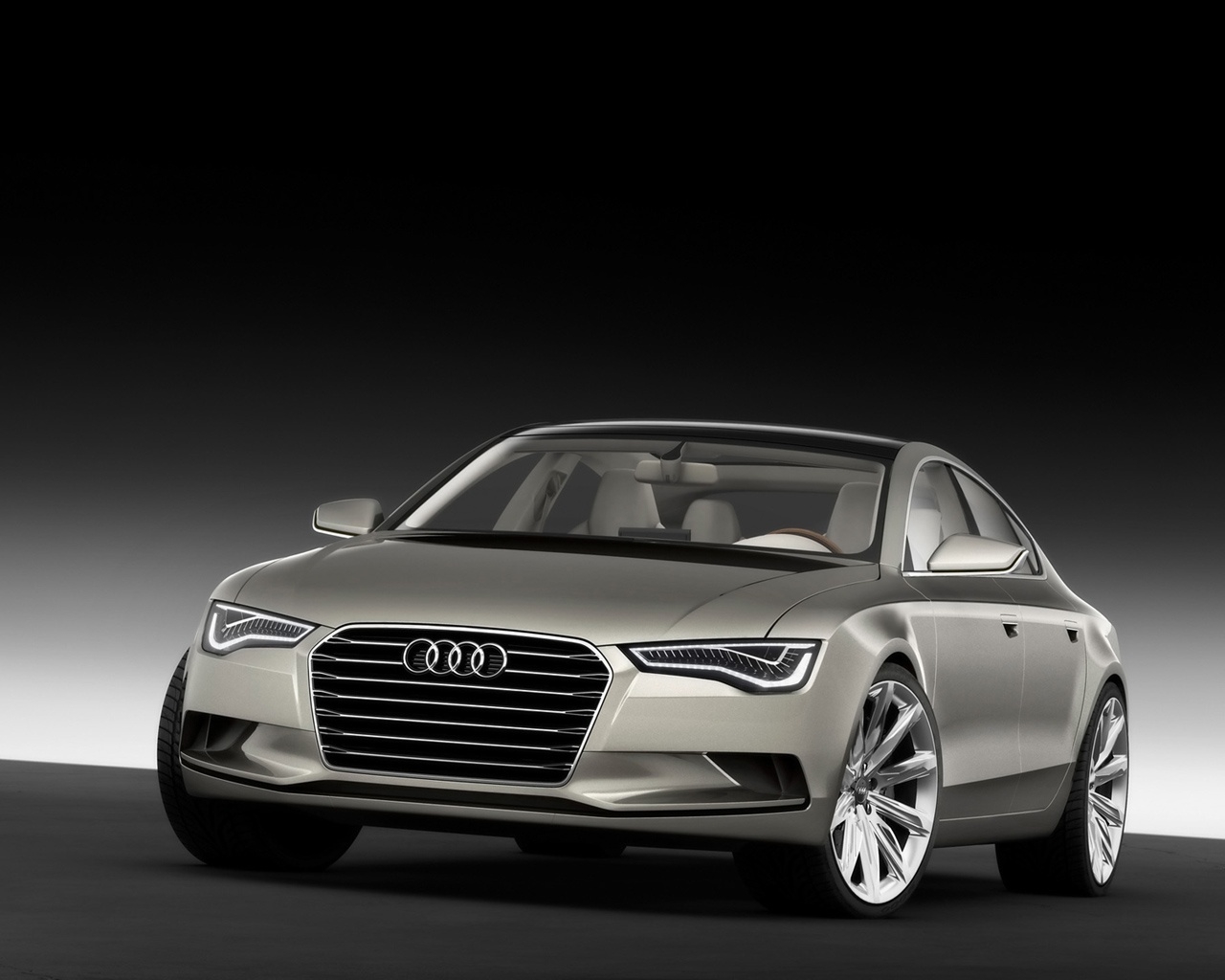 2009 Audi Sportback Concept - Front Angle for 1280 x 1024 resolution