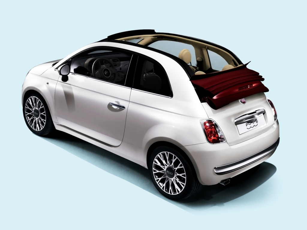 2009 Fiat 500C for 1024 x 768 resolution