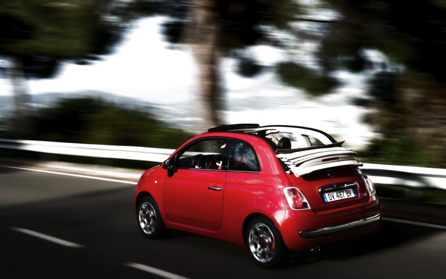 2010 Fiat 500C Speed for 1440 x 900 widescreen resolution