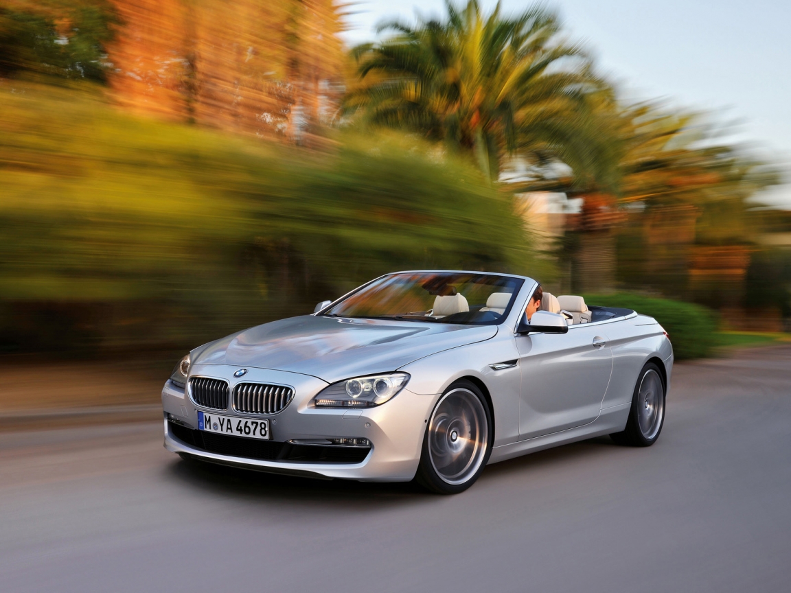2011 BMW 6 Series Convertible Topless for 1152 x 864 resolution