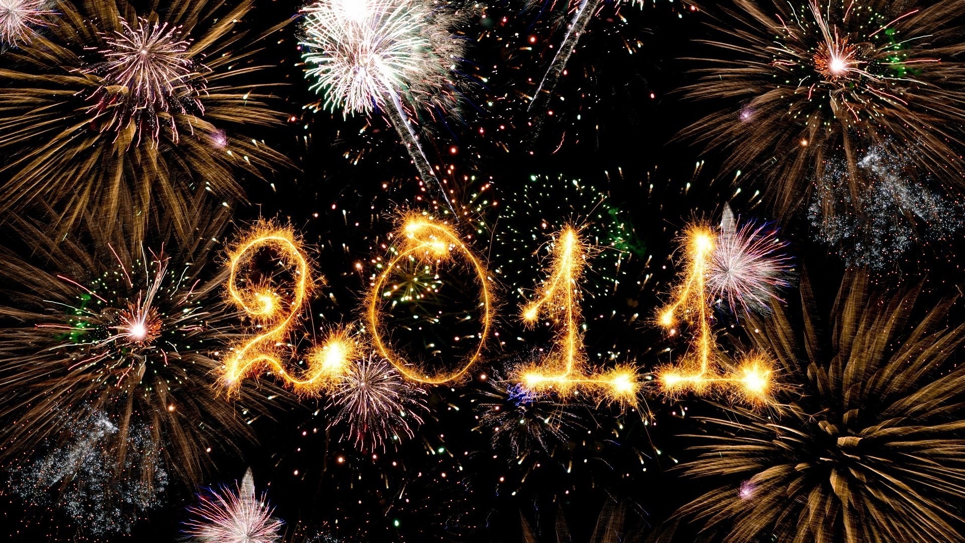 2011 New Year Coming Soon for 1920 x 1080 HDTV 1080p resolution