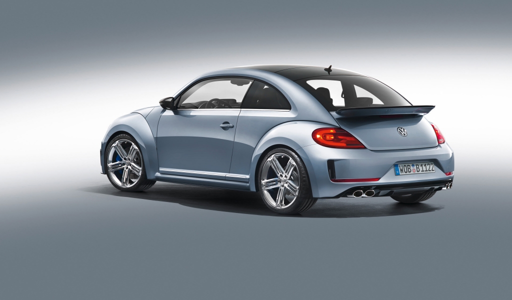 2011 Volkswagen Beetle R Concept Studio for 1024 x 600 widescreen resolution