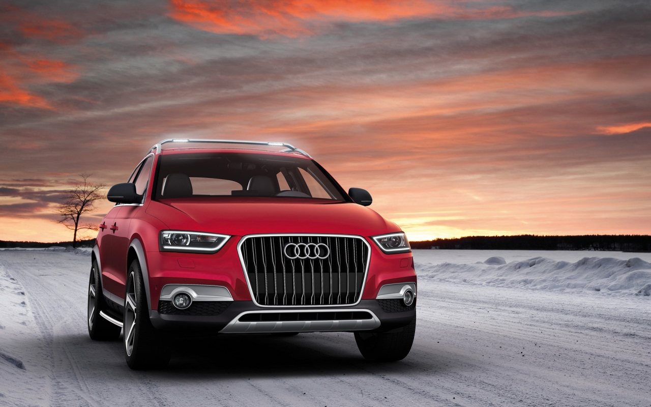 2012 Audi Q3 Vail Front for 1280 x 800 widescreen resolution