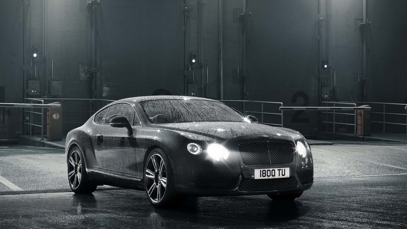 2012 Bentley Continental GT V8 for 1366 x 768 HDTV resolution