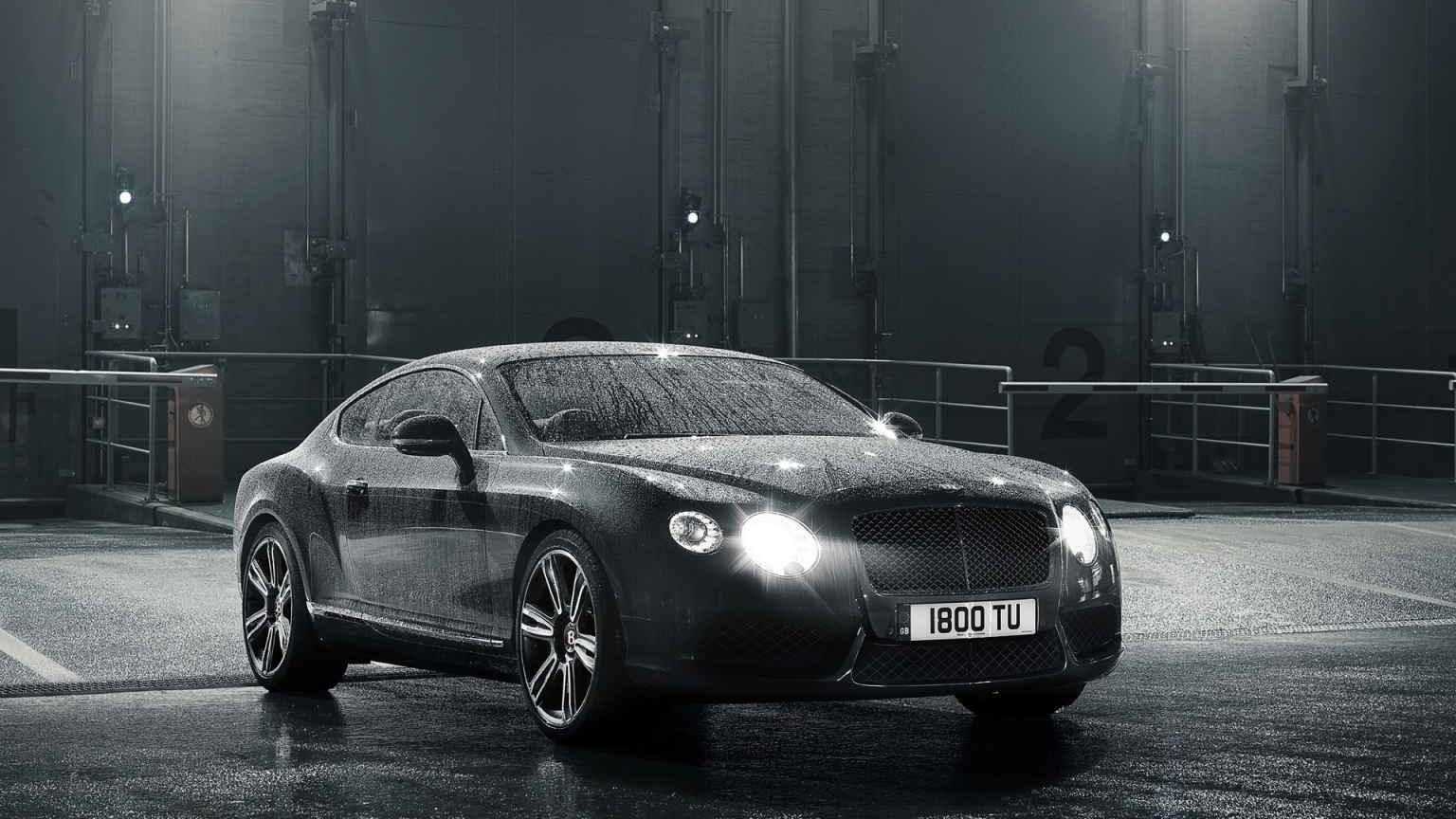 2012 Bentley Continental GT V8 for 1536 x 864 HDTV resolution
