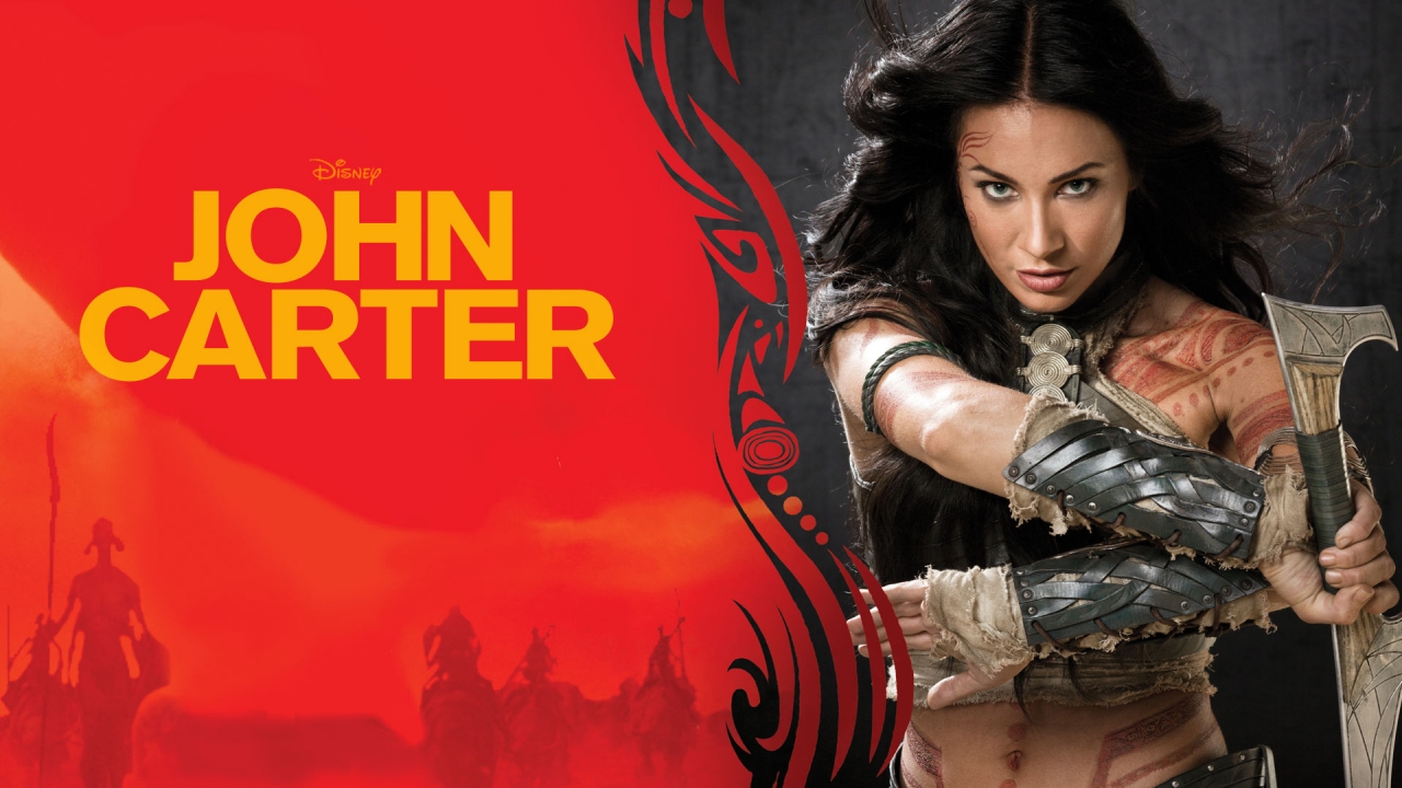 2012 John Carter Action Film for 1280 x 720 HDTV 720p resolution