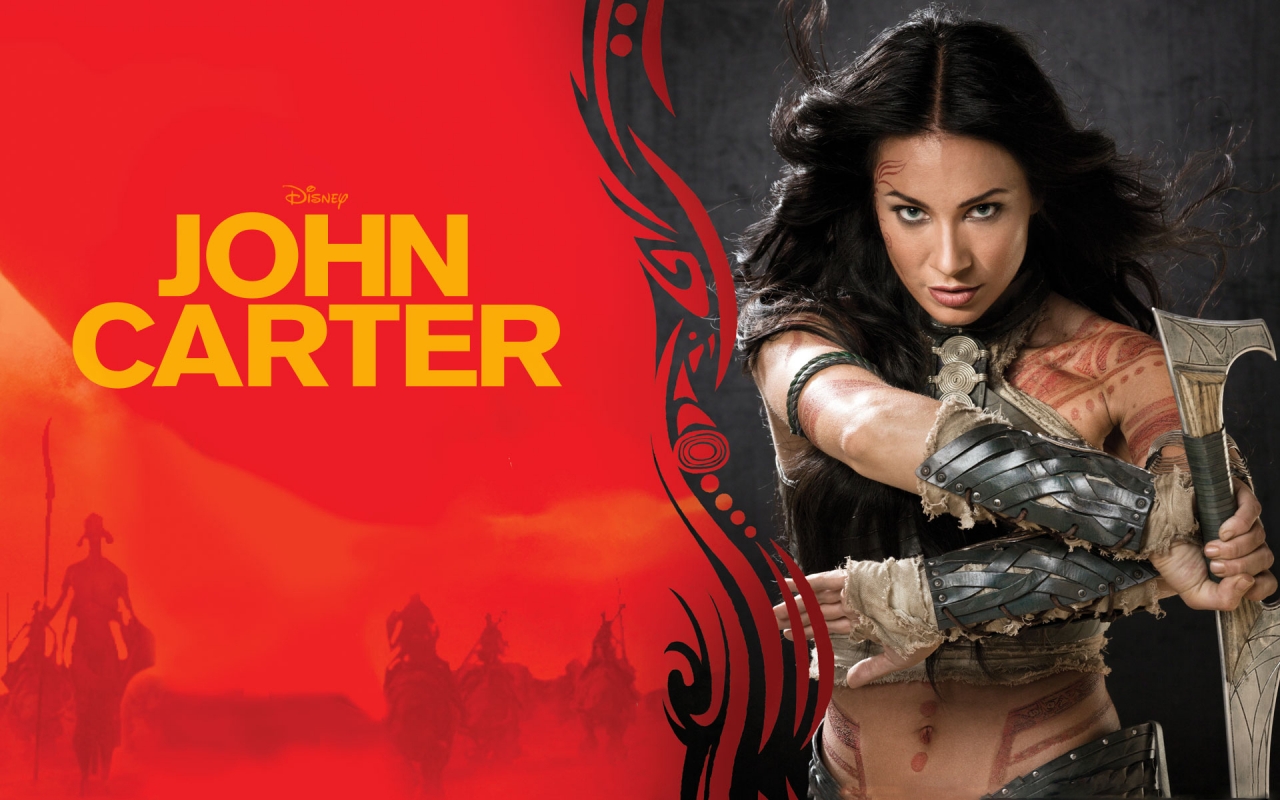 2012 John Carter Action Film for 1280 x 800 widescreen resolution