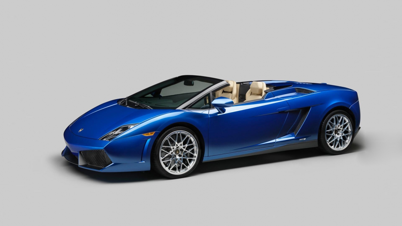 2012 Lamborghini Gallardo LP550 Spyder for 1366 x 768 HDTV resolution