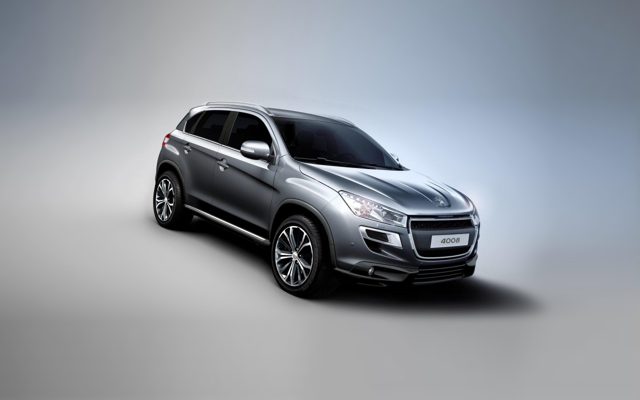2012 Peugeot 4008 Grey for 1280 x 800 widescreen resolution