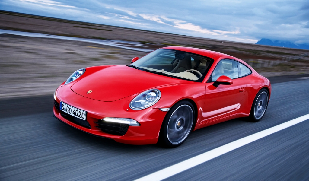 2012 Porsche 911 Carrera for 1024 x 600 widescreen resolution