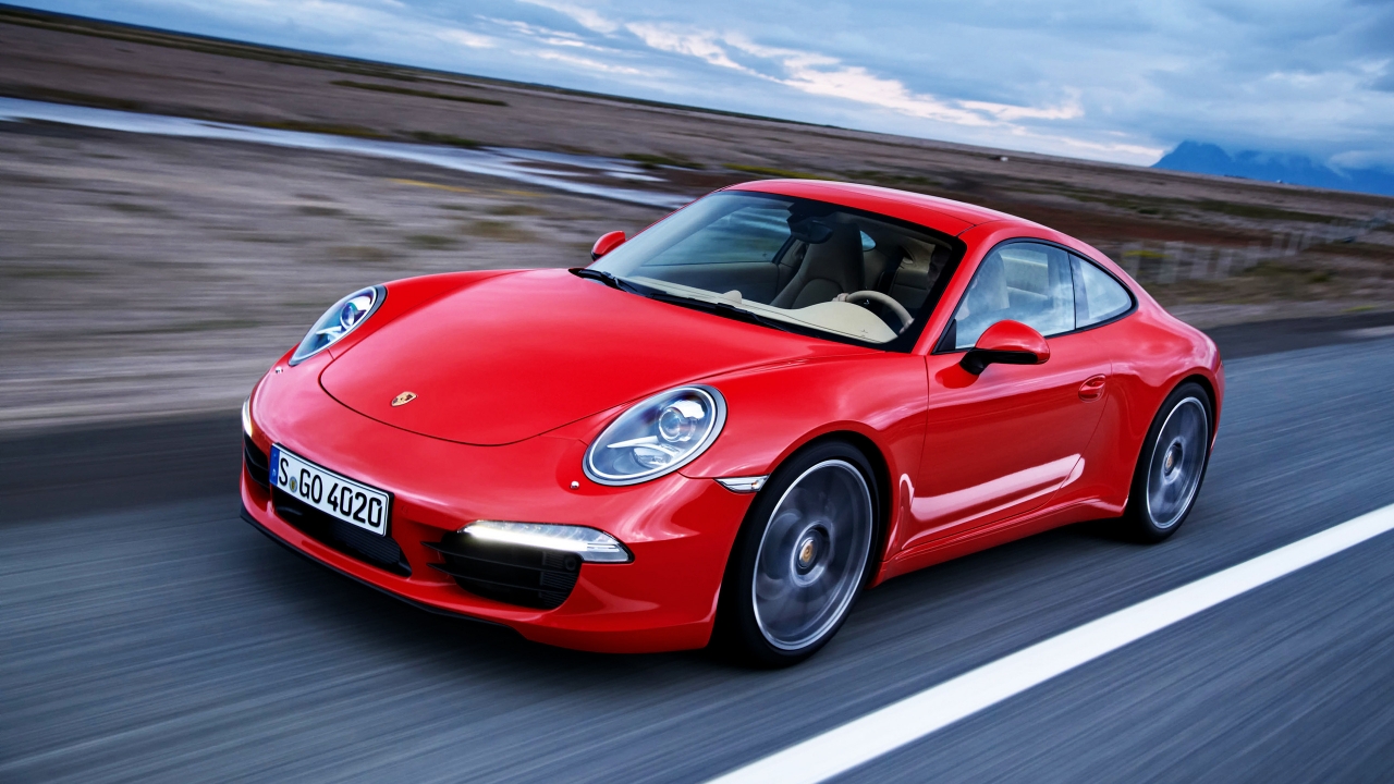 2012 Porsche 911 Carrera for 1280 x 720 HDTV 720p resolution