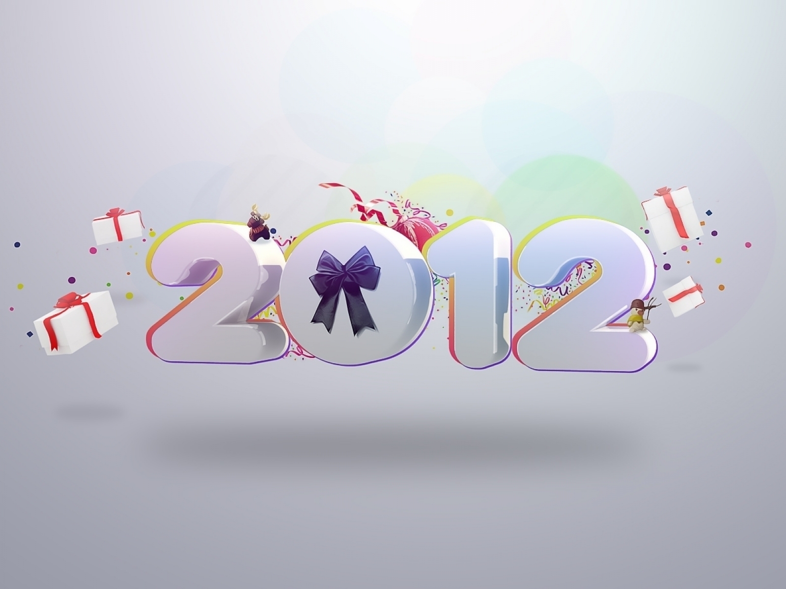 2012 Year Celebration for 1600 x 1200 resolution