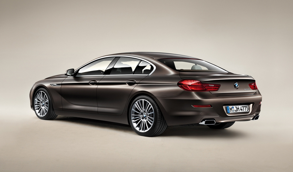 2013 BMW 6 Series Rear for 1024 x 600 widescreen resolution