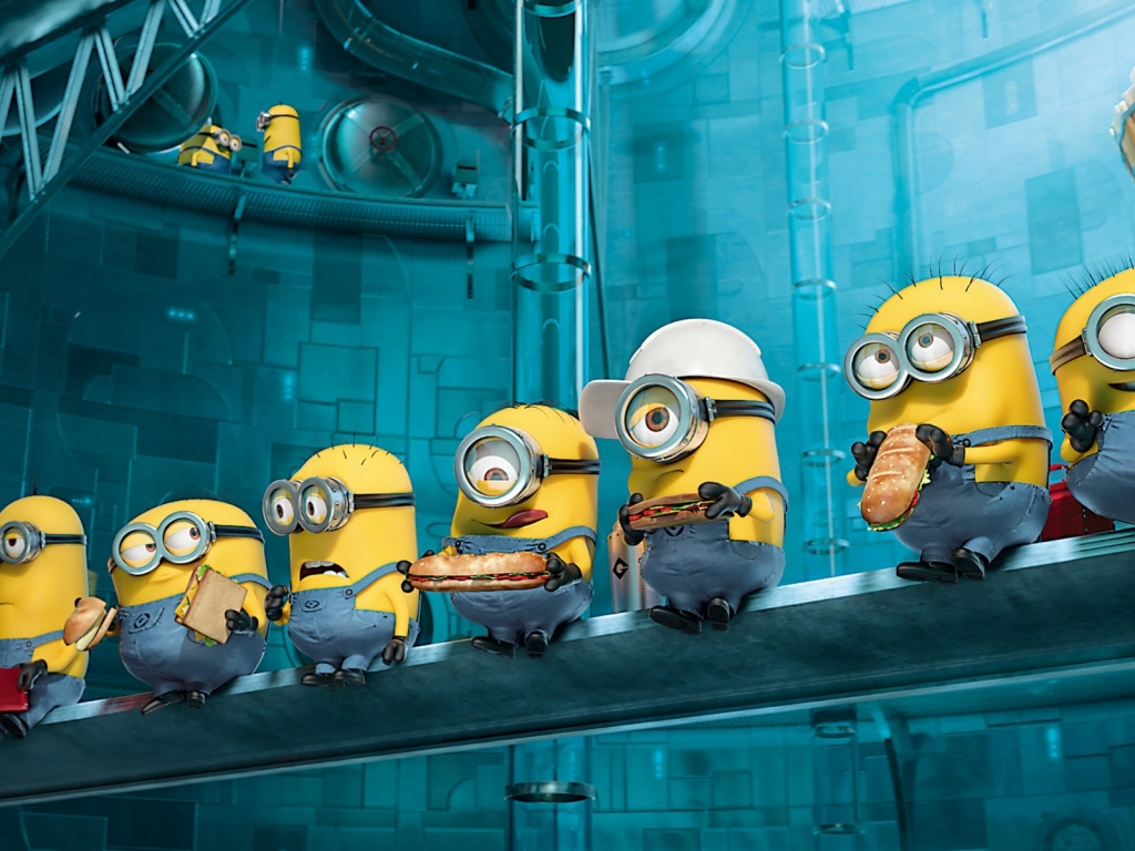 2013 Despicable Me Minions for 1024 x 768 resolution