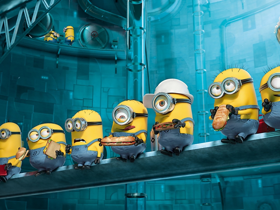 2013 Despicable Me Minions for 1152 x 864 resolution