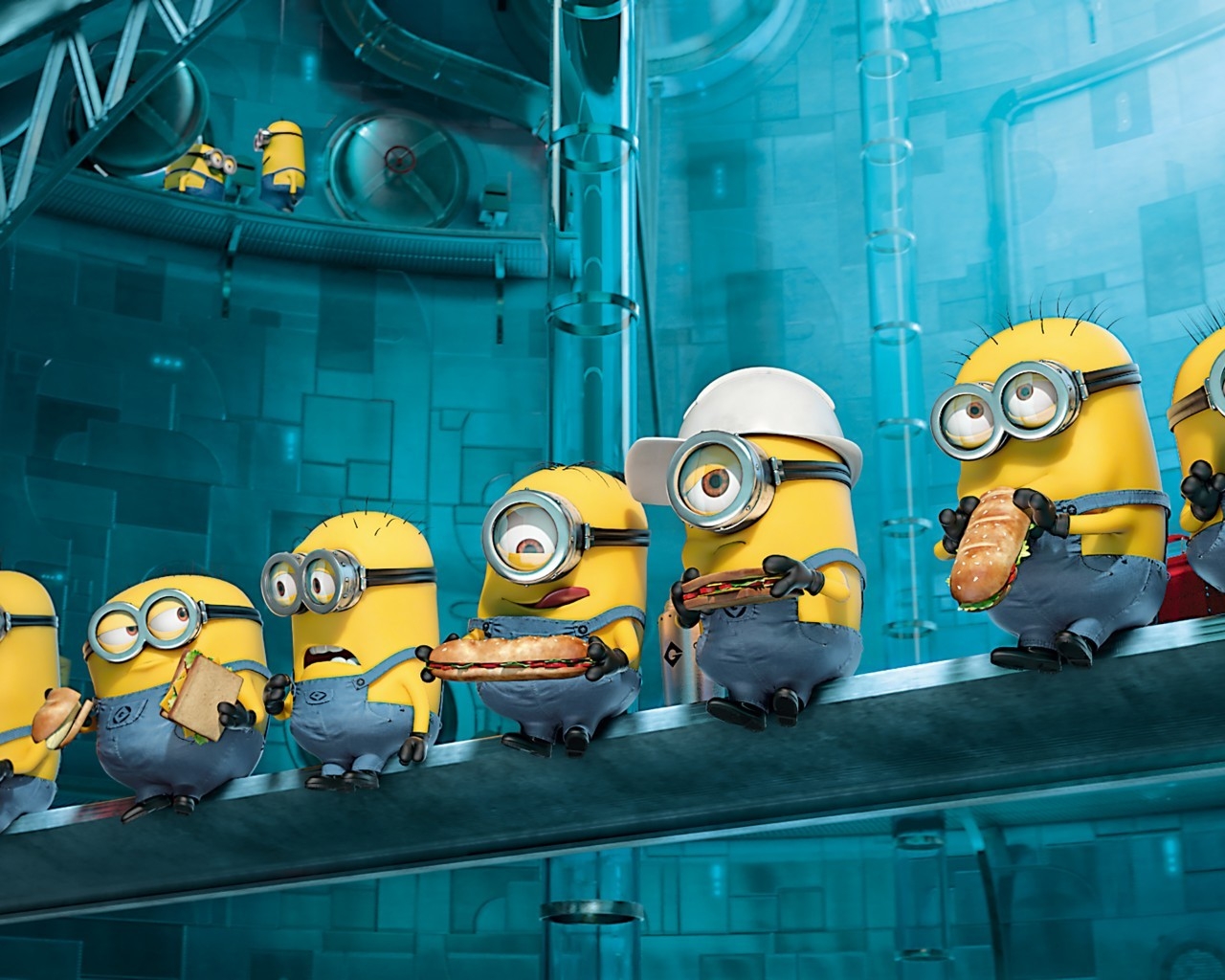 2013 Despicable Me Minions for 1280 x 1024 resolution