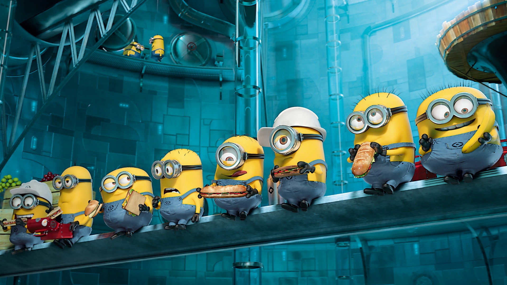 2013 Despicable Me Minions for 1920 x 1080 HDTV 1080p resolution