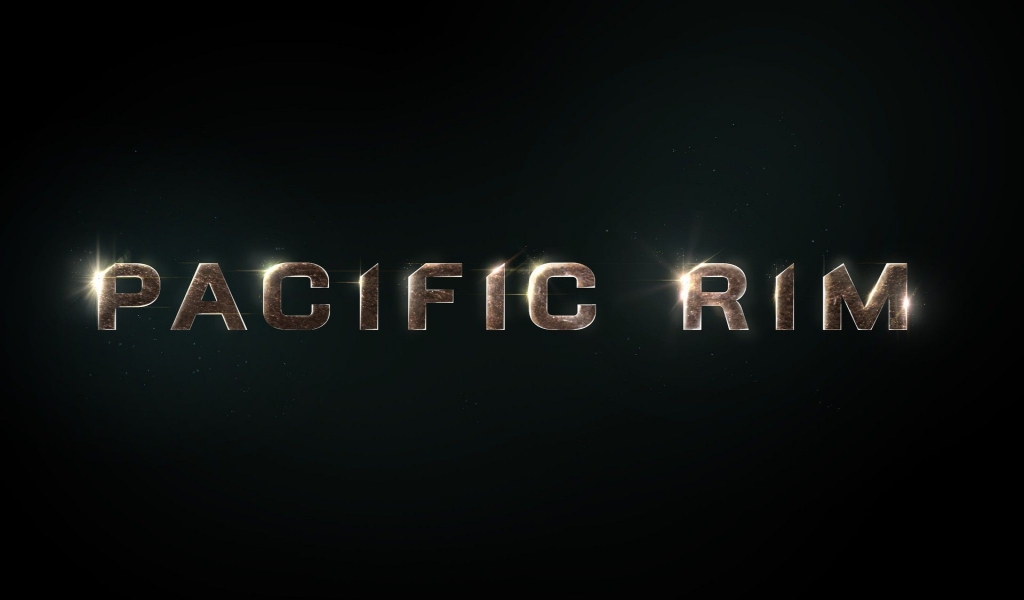 2013 Pacific Rim Poster for 1024 x 600 widescreen resolution