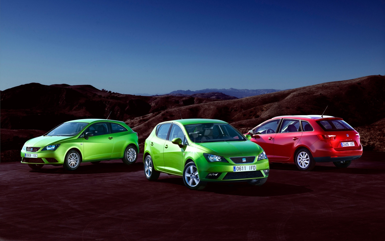 2013 Seat Ibiza Family for 1280 x 800 widescreen resolution