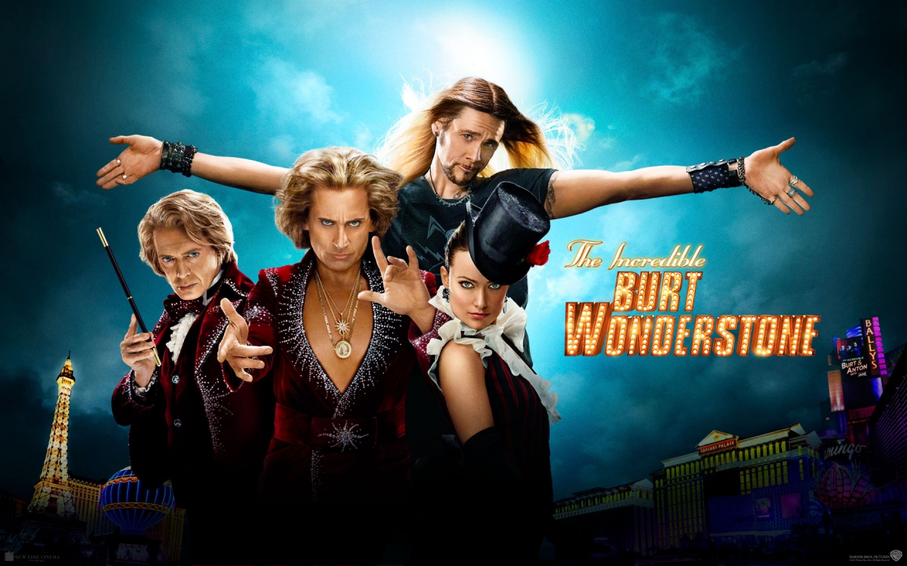 2013 The Incredible Burt Wonderstone Poster for 1280 x 800 widescreen resolution