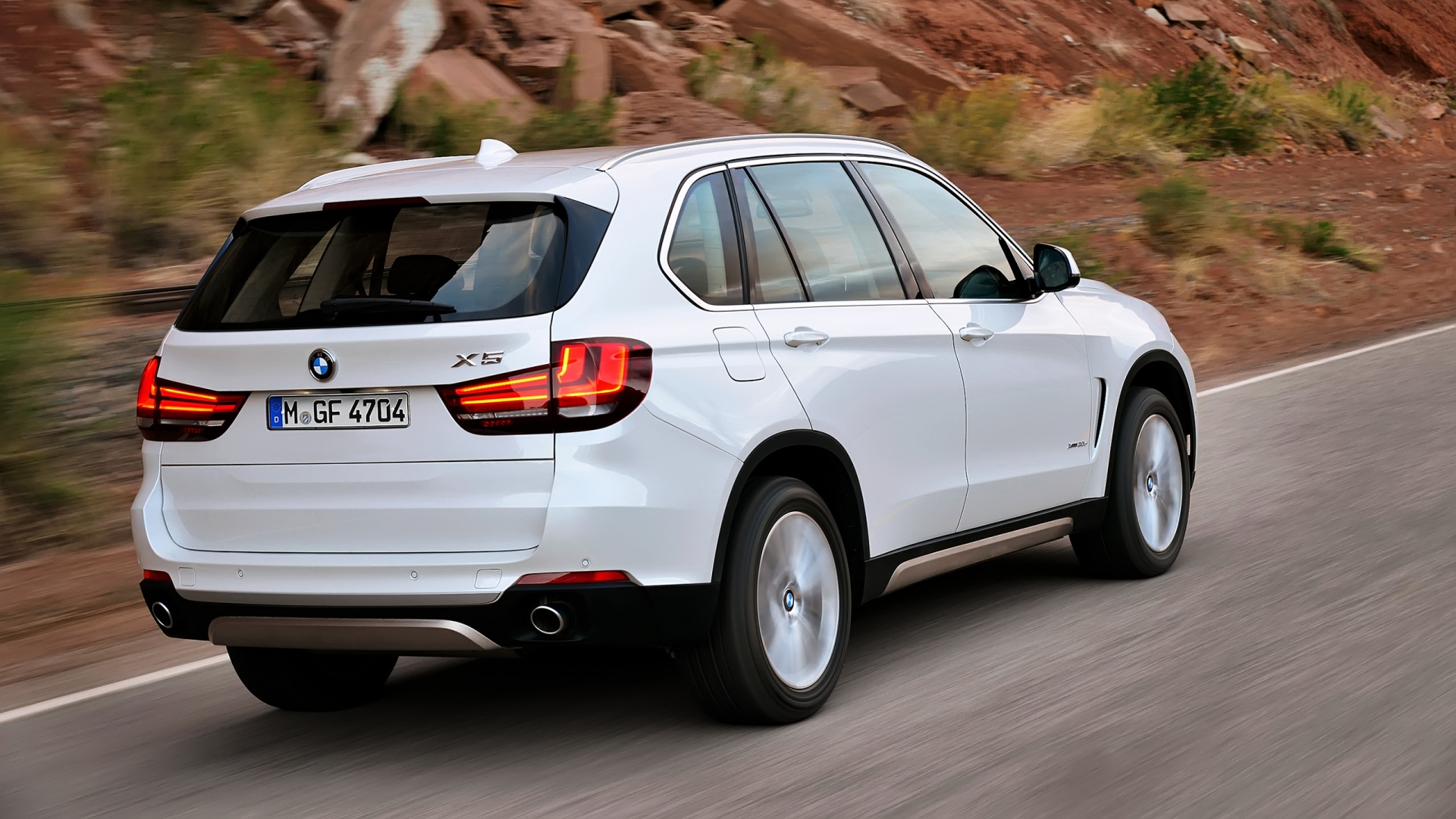 2014 BMW X5 Rear for 1920 x 1080 HDTV 1080p resolution