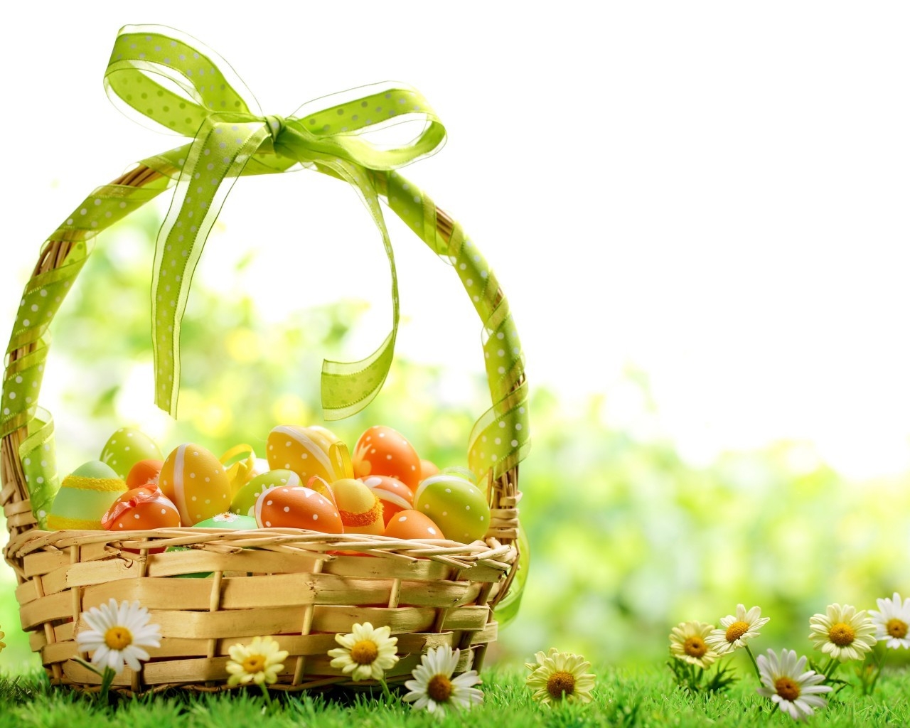 2014 Easter Basket Idea for 1280 x 1024 resolution