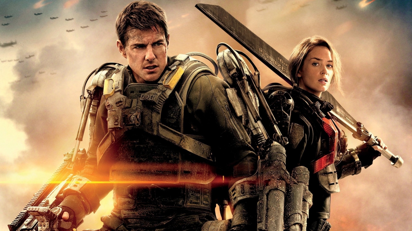 2014 Edge of Tomorrow for 1366 x 768 HDTV resolution