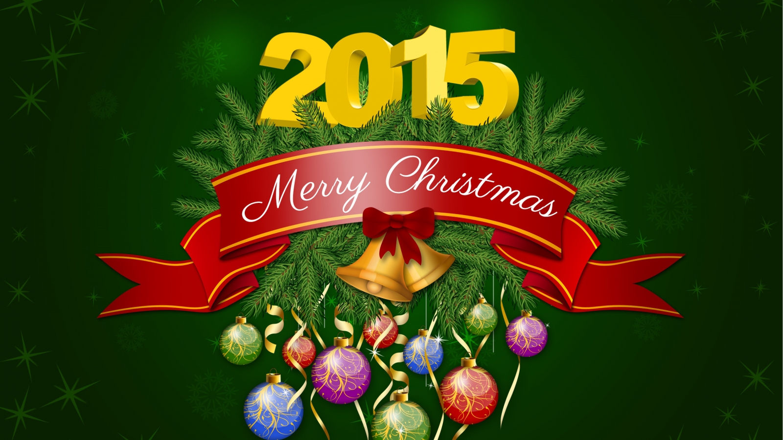 2014 Merry Christmas Poster for 1600 x 900 HDTV resolution