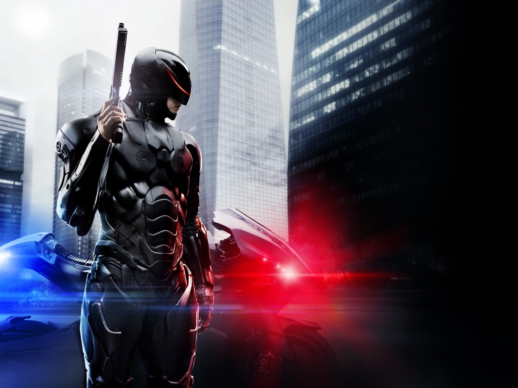 2014 Robocop Poster for 1024 x 768 resolution