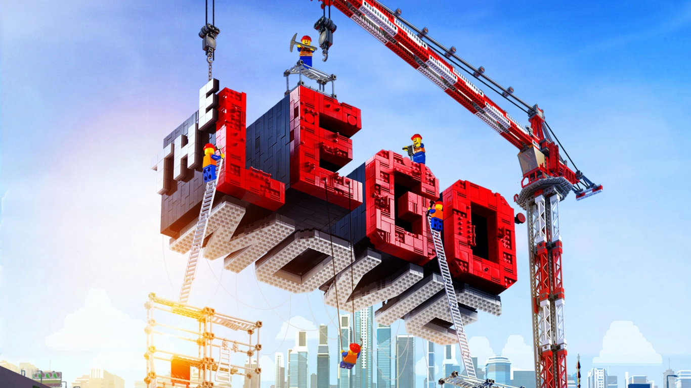 2014 The Lego Movie for 1366 x 768 HDTV resolution