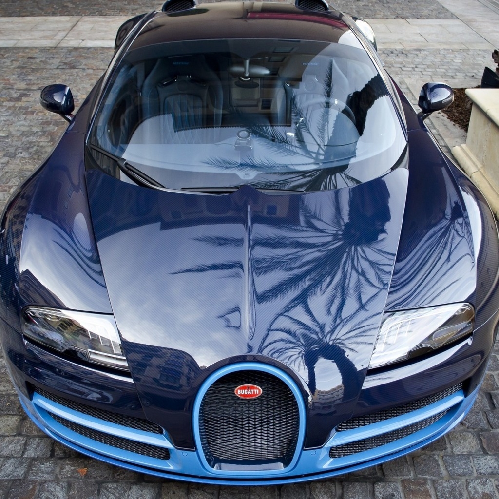 2015 Bugatti Veyron Front View for 1024 x 1024 iPad resolution
