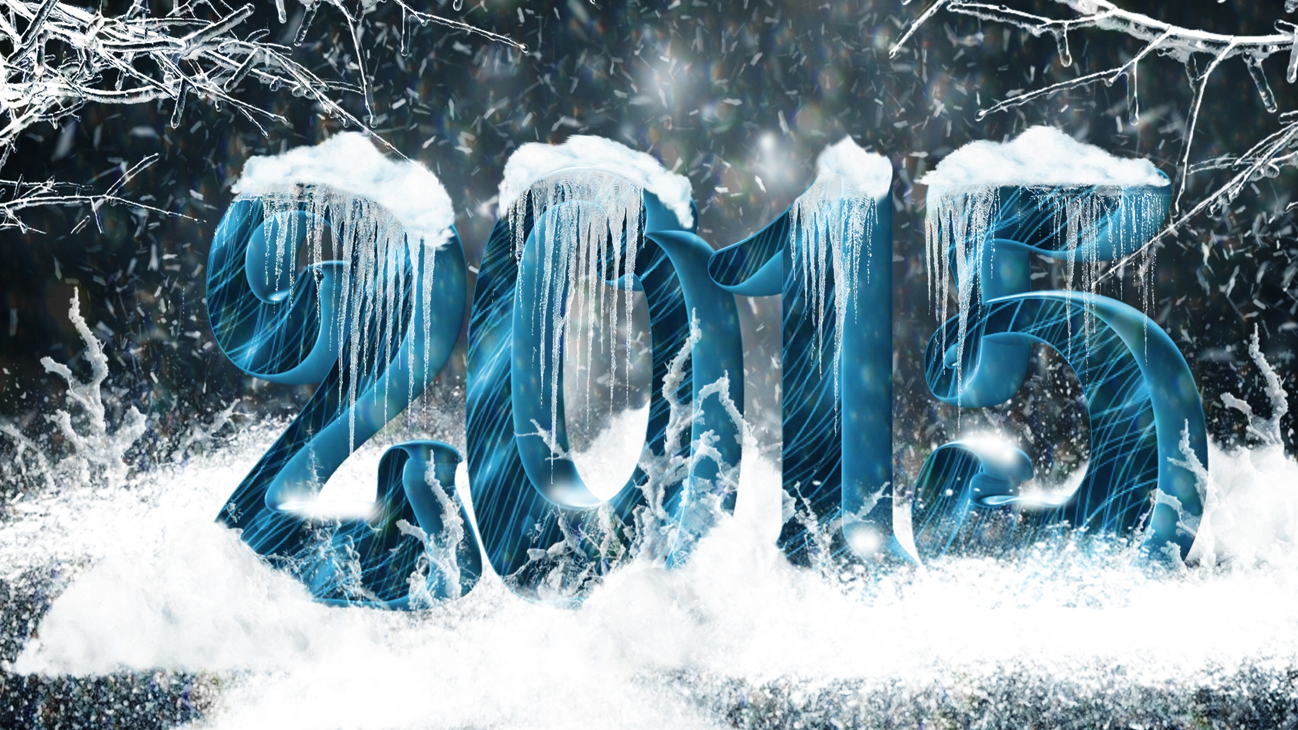 2015 Frozen Numbers for 2560x1440 HDTV resolution