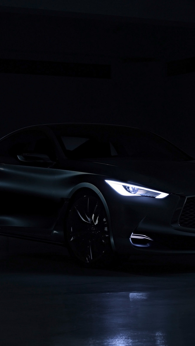 2015 Infiniti Q60 Concept for 640 x 1136 iPhone 5 resolution