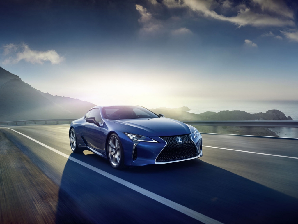 2016 Lexus LC 500h Coupe for 1024 x 768 resolution